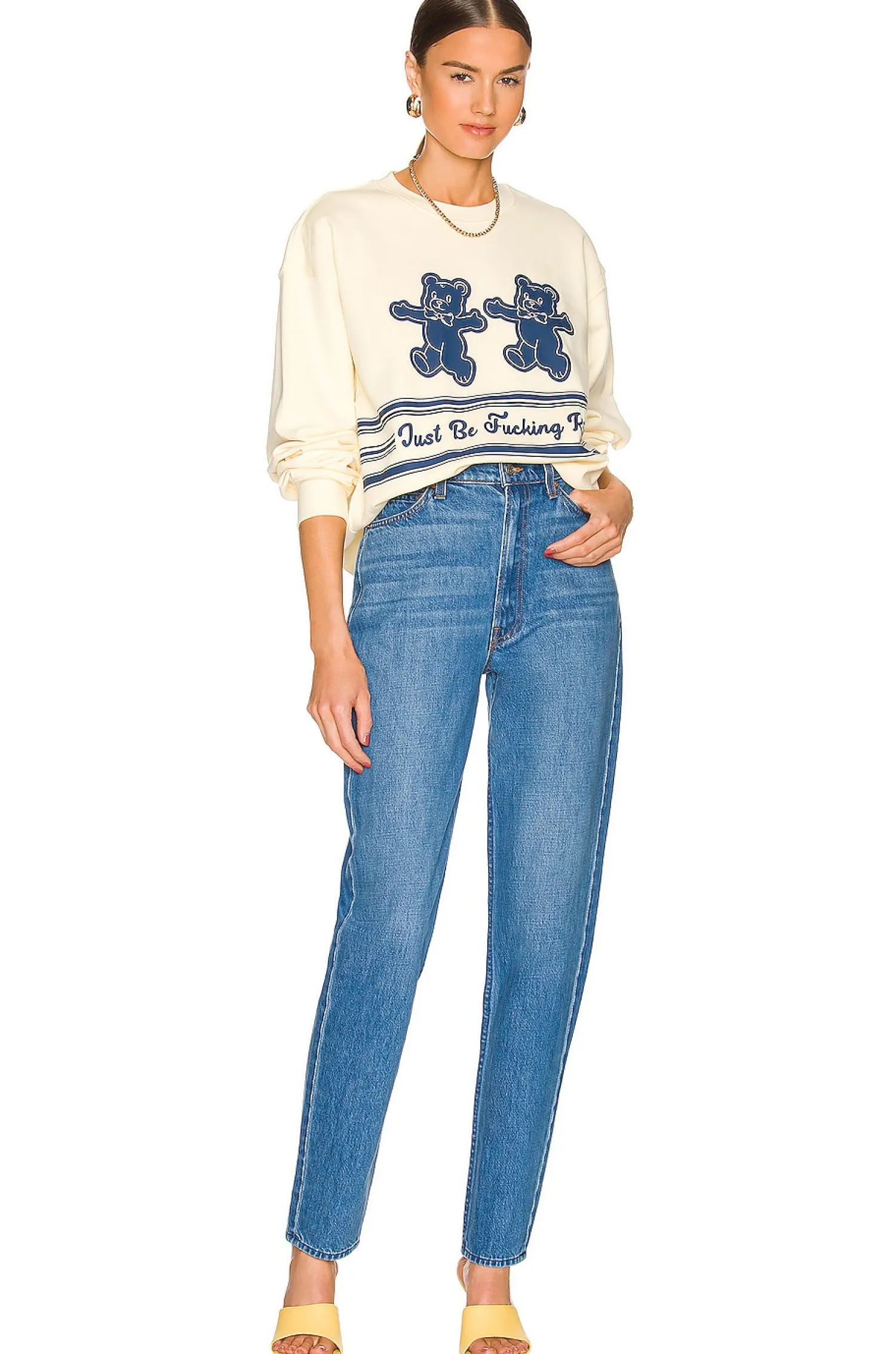 Women The Mayfair Group Loungewear>Just Be Fucking Kind Sweatshirt