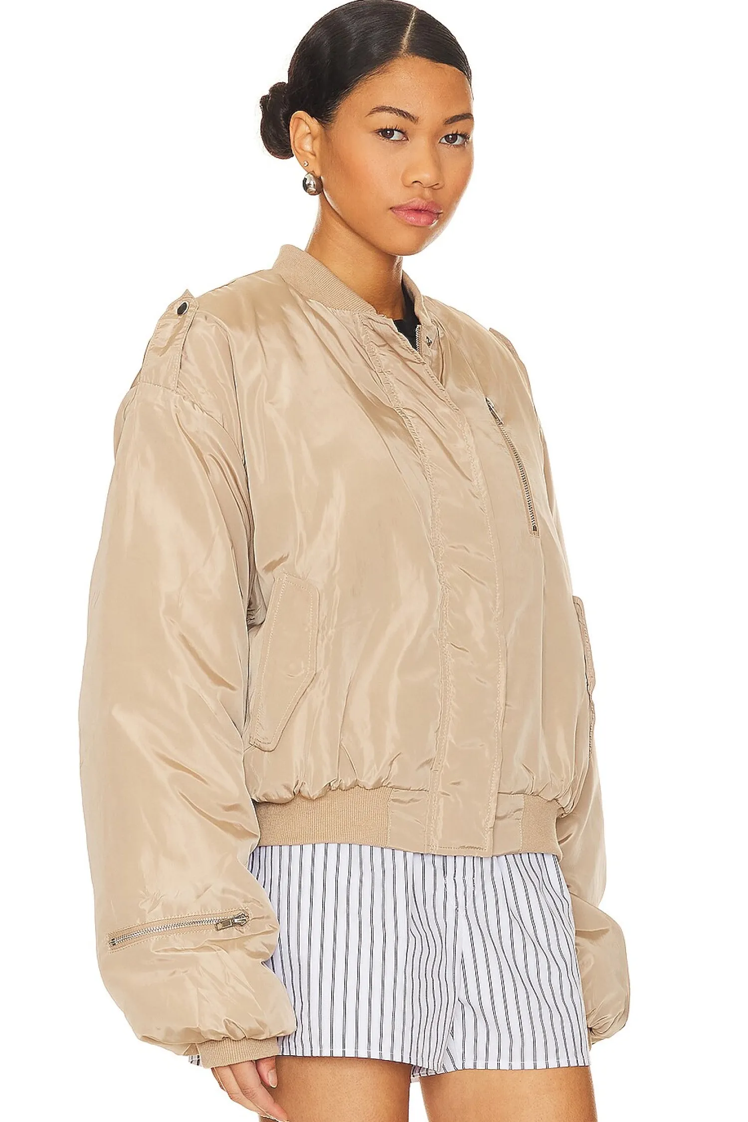 Women BY.DYLN Jackets & Coats>Kai Bomber
