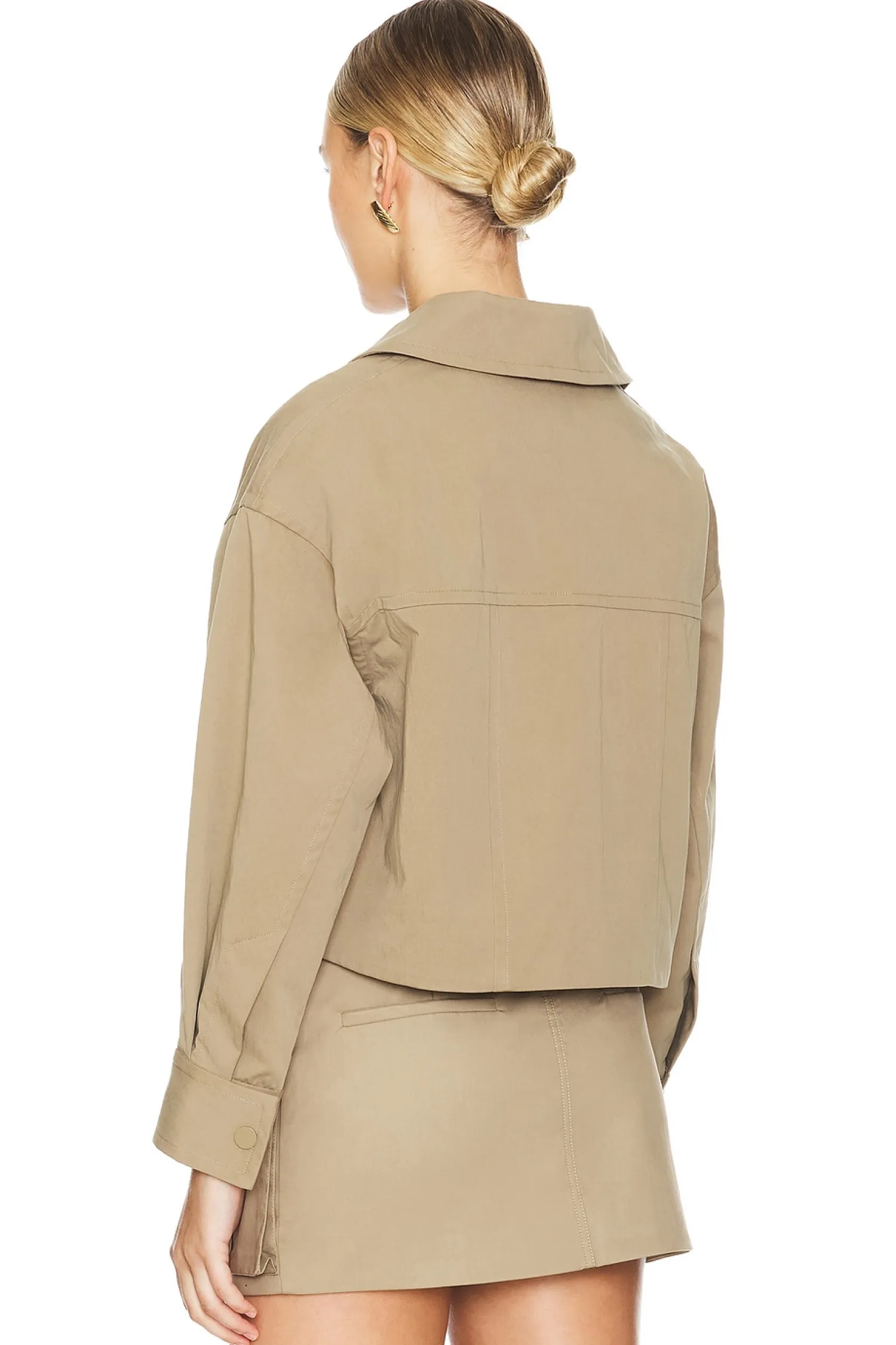 Women Shona Joy Jackets & Coats>Kai Patch Pocket Crop Jacket