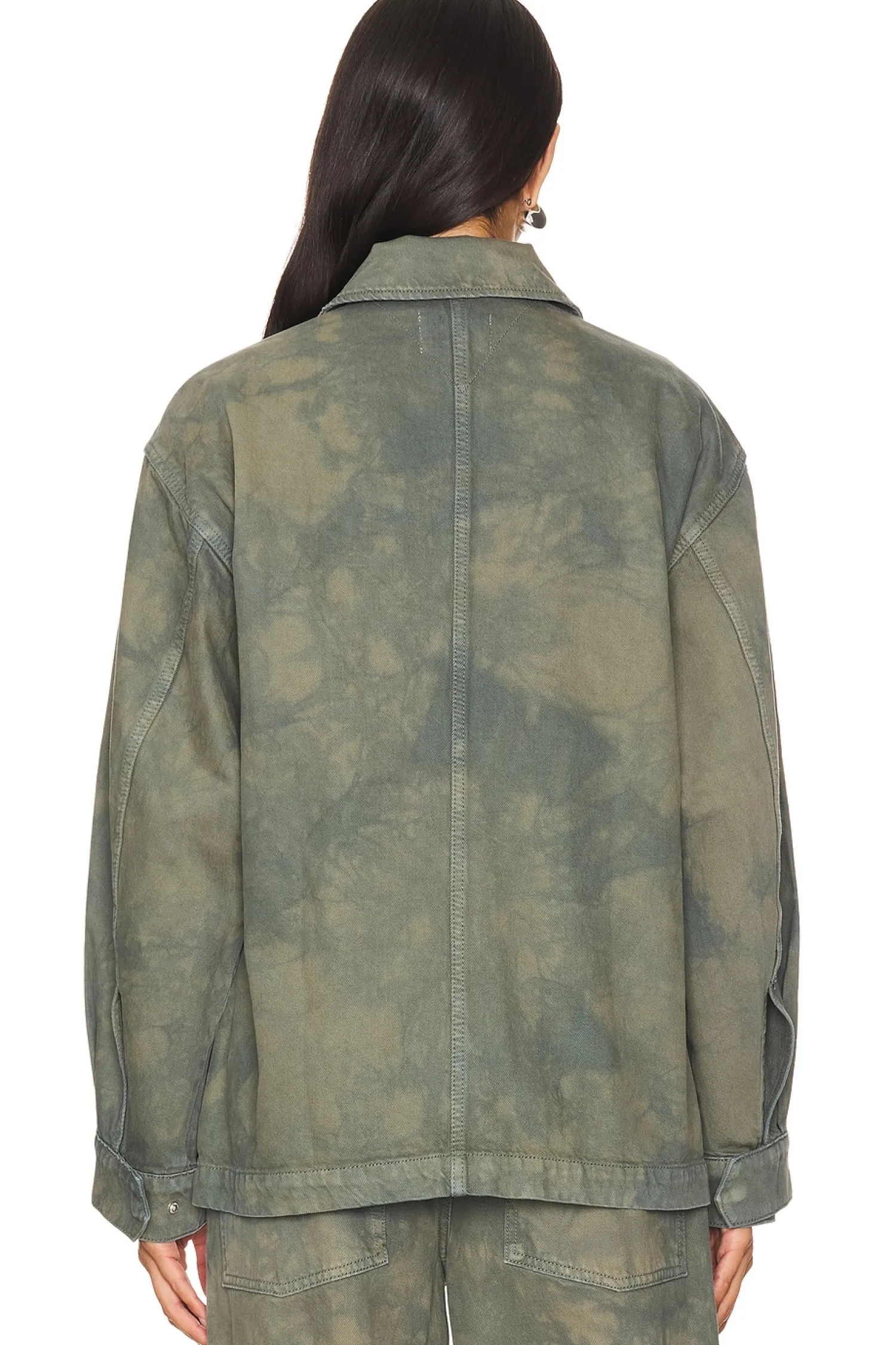 Women GRLFRND Jackets & Coats>Kaia Oversized Drawstring Jacket