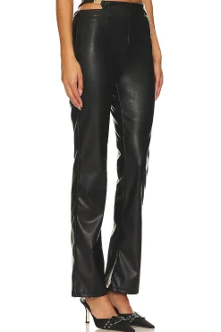 Women superdown Pants>Kaitlyn Faux Leather Pant