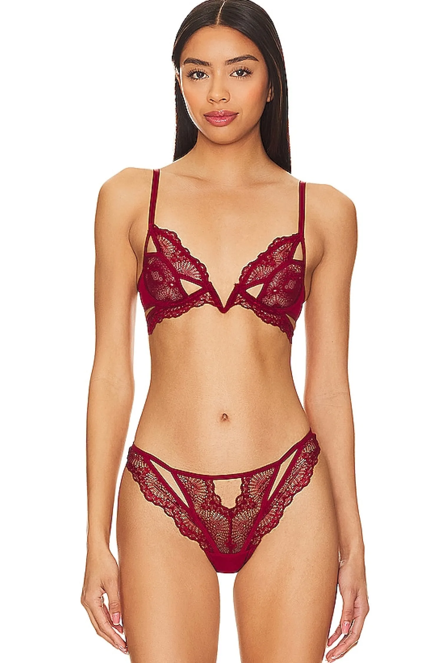 Women Thistle and Spire Lingerie & Sleepwear>Kane Cutout V Wire Bra