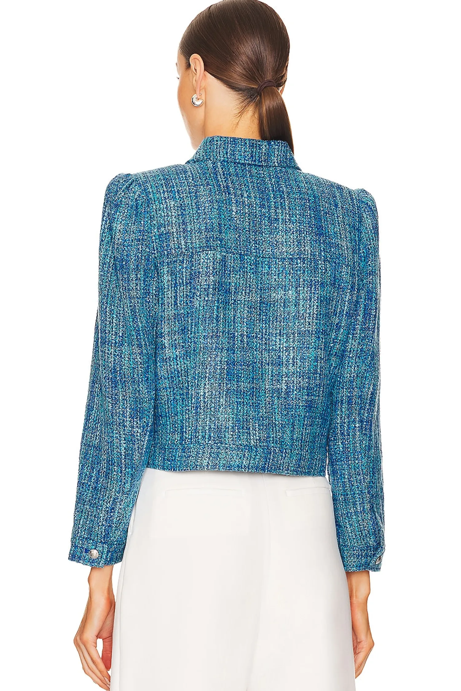 Women L'AGENCE Jackets & Coats>Kasey Bracelet Sleeve Jacket