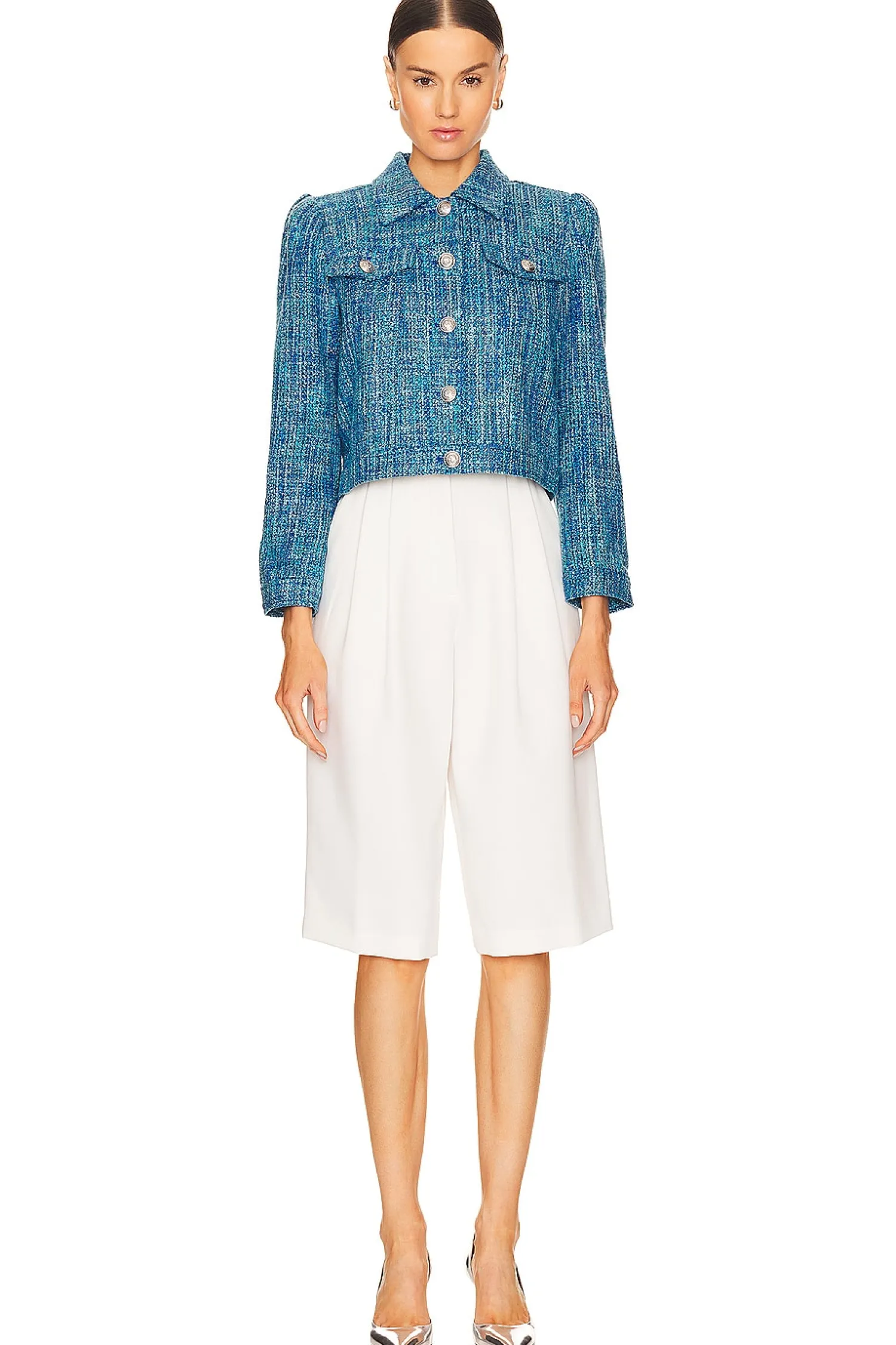 Women L'AGENCE Jackets & Coats>Kasey Bracelet Sleeve Jacket