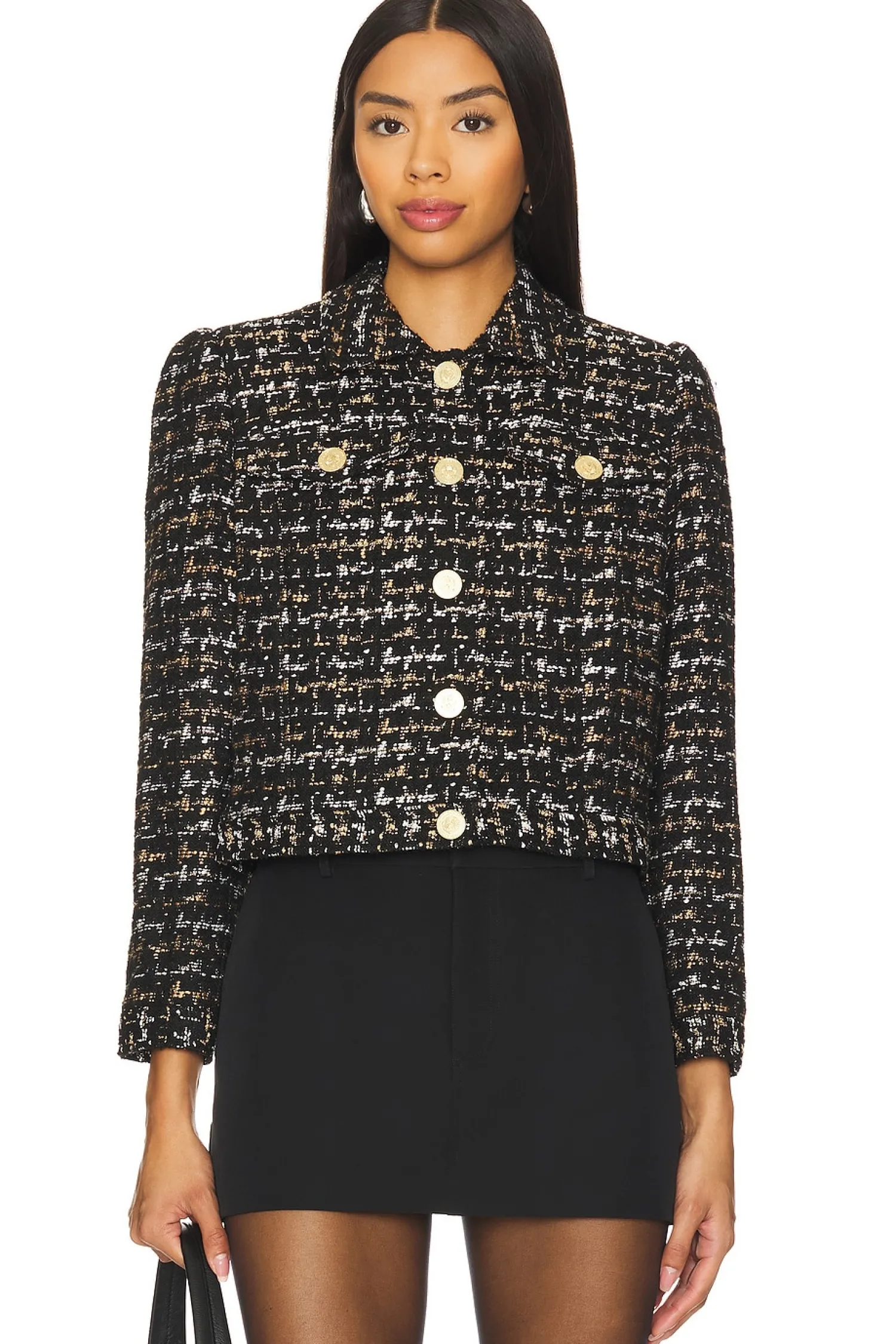 Women L'AGENCE Jackets & Coats>Kasey Bracelet Sleeve Jacket