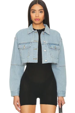 Women superdown Jackets & Coats>Kathy Cut Off Jacket
