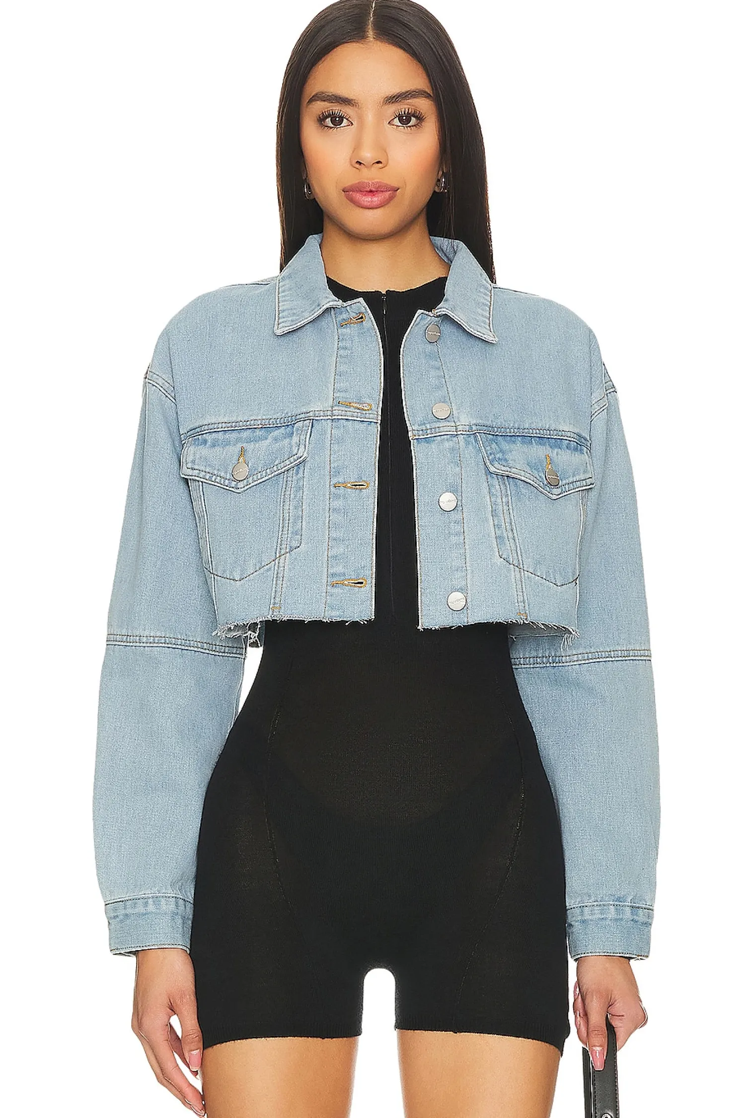 Women superdown Jackets & Coats>Kathy Cut Off Jacket