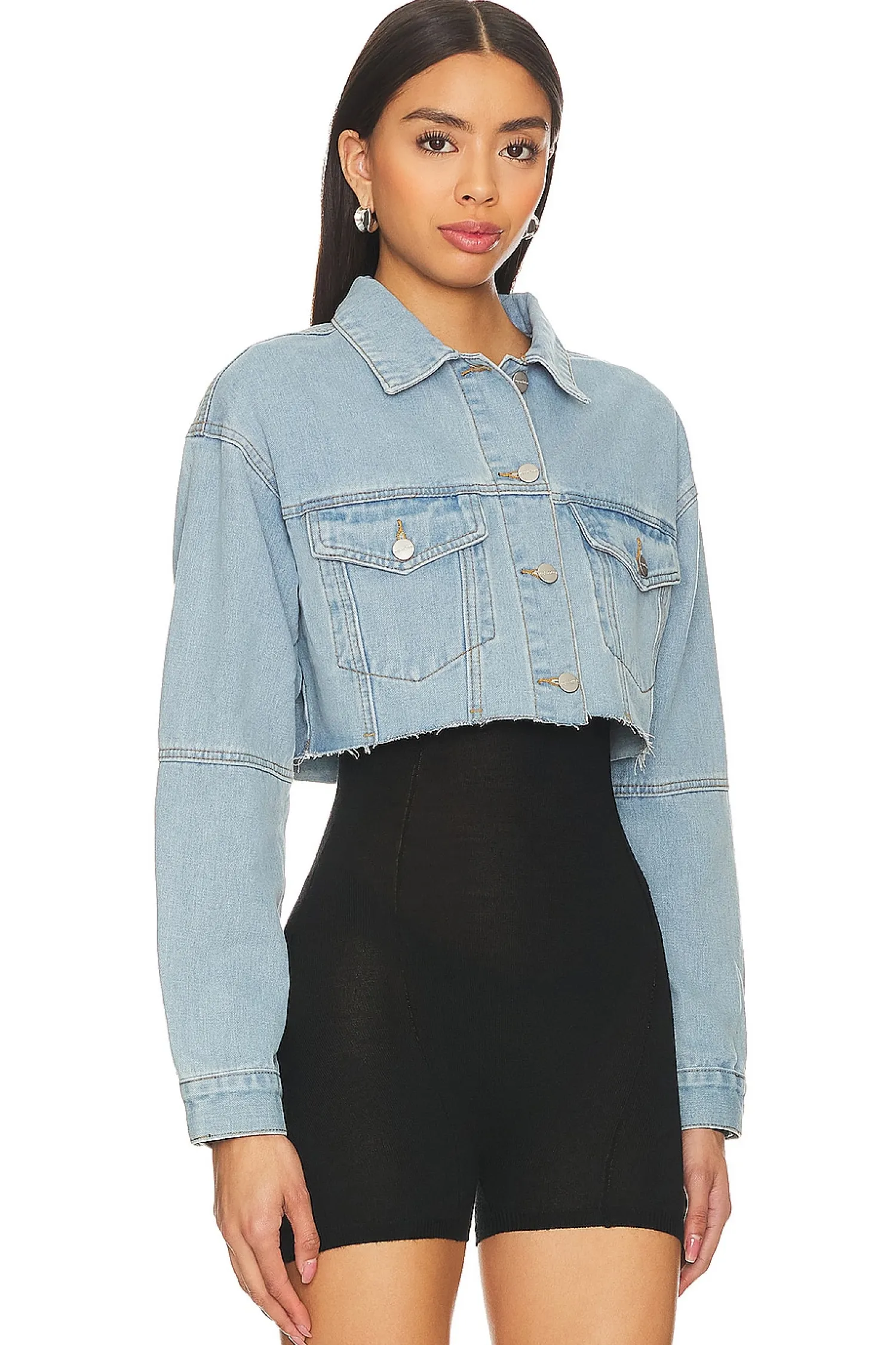 Women superdown Jackets & Coats>Kathy Cut Off Jacket