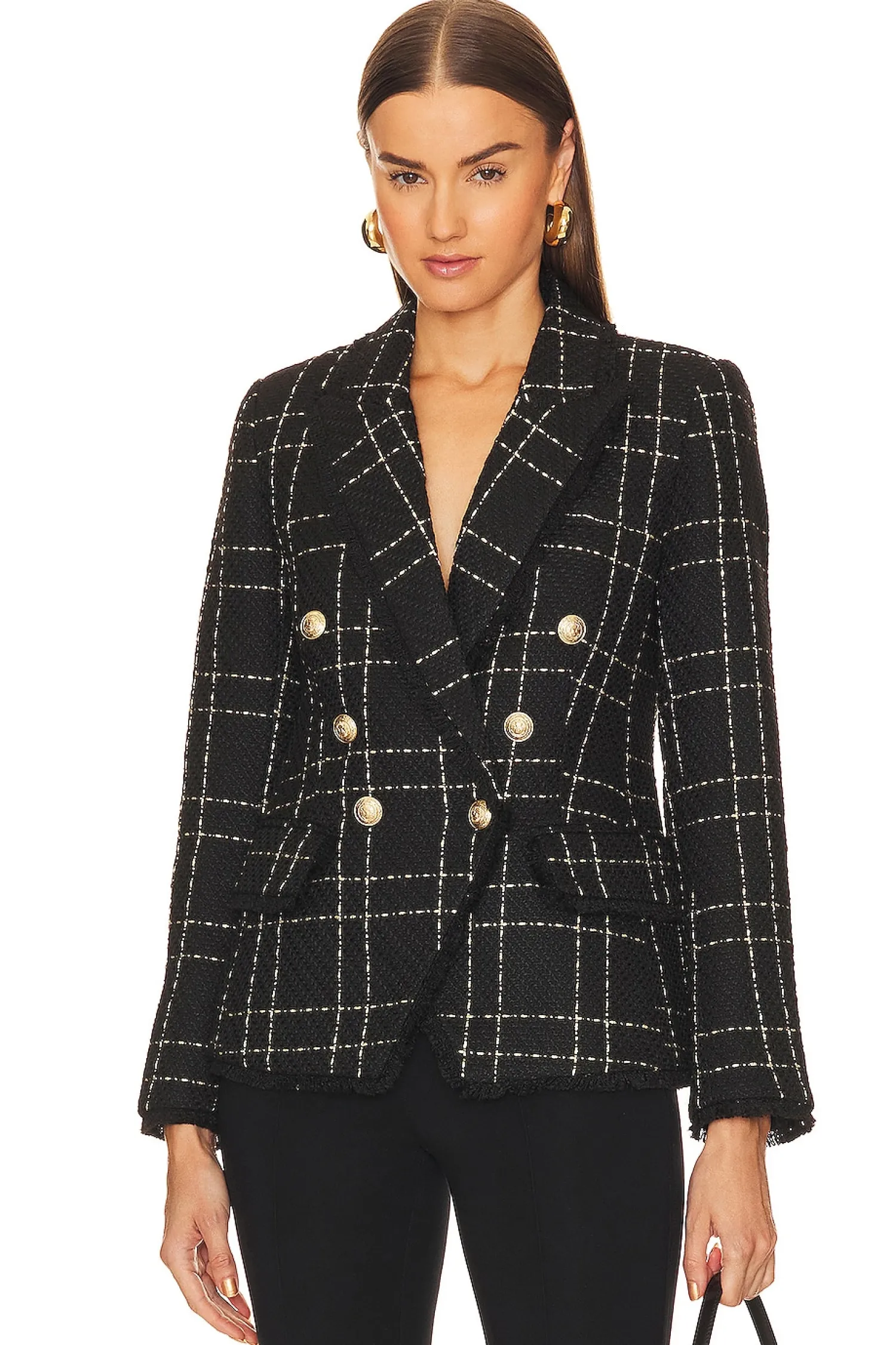 Women L'AGENCE Jackets & Coats>Kenzie Blazer