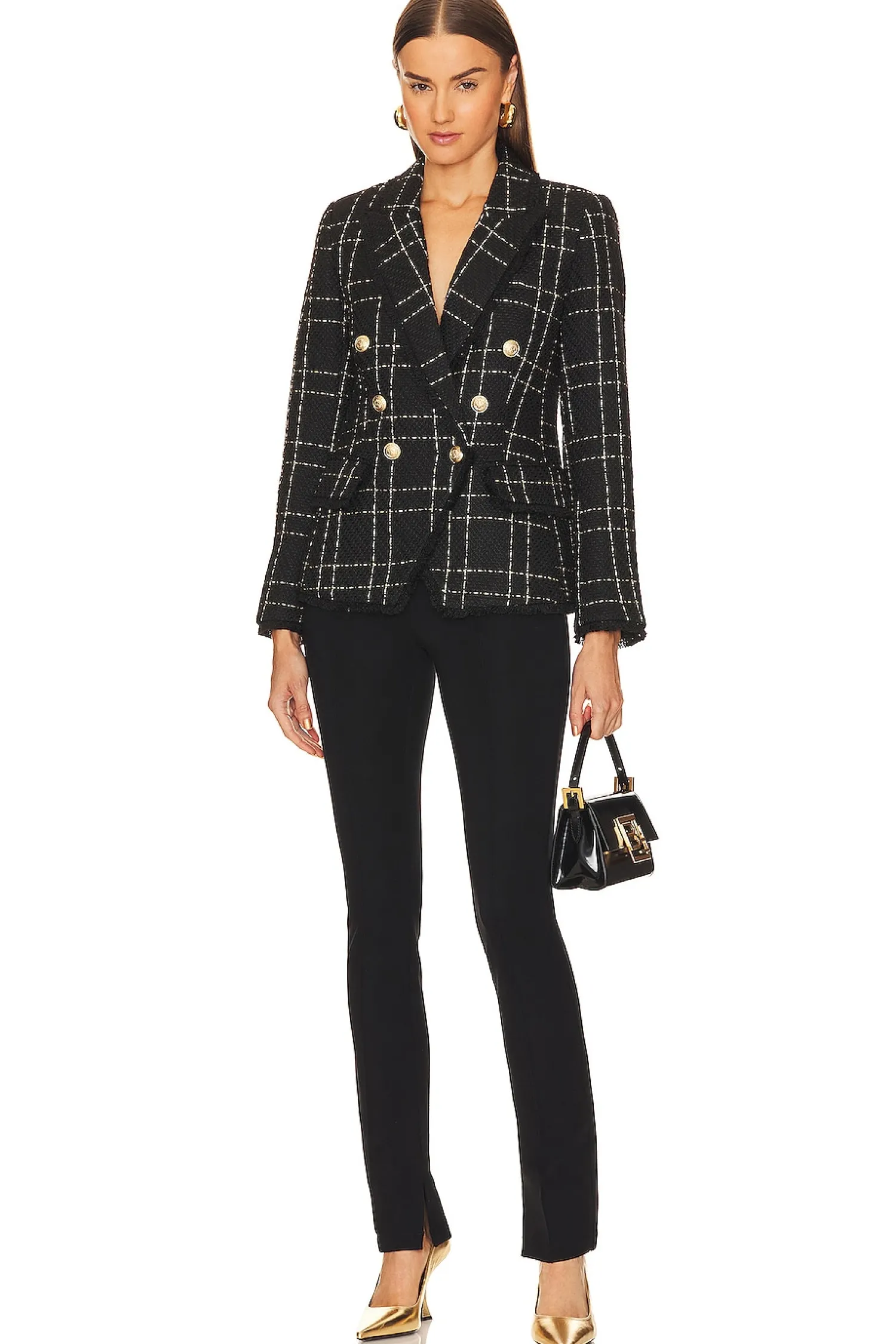 Women L'AGENCE Jackets & Coats>Kenzie Blazer