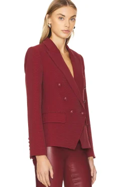 Women L'AGENCE Jackets & Coats>Kenzie Double Breasted Blazer