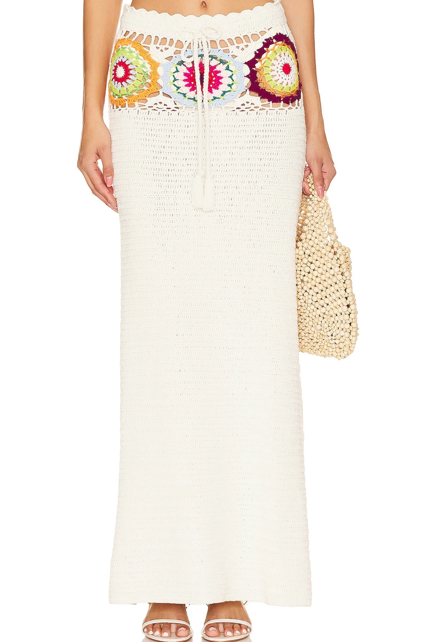 Women Lovers and Friends Matching Sets>Kestrel Crochet Maxi Skirt