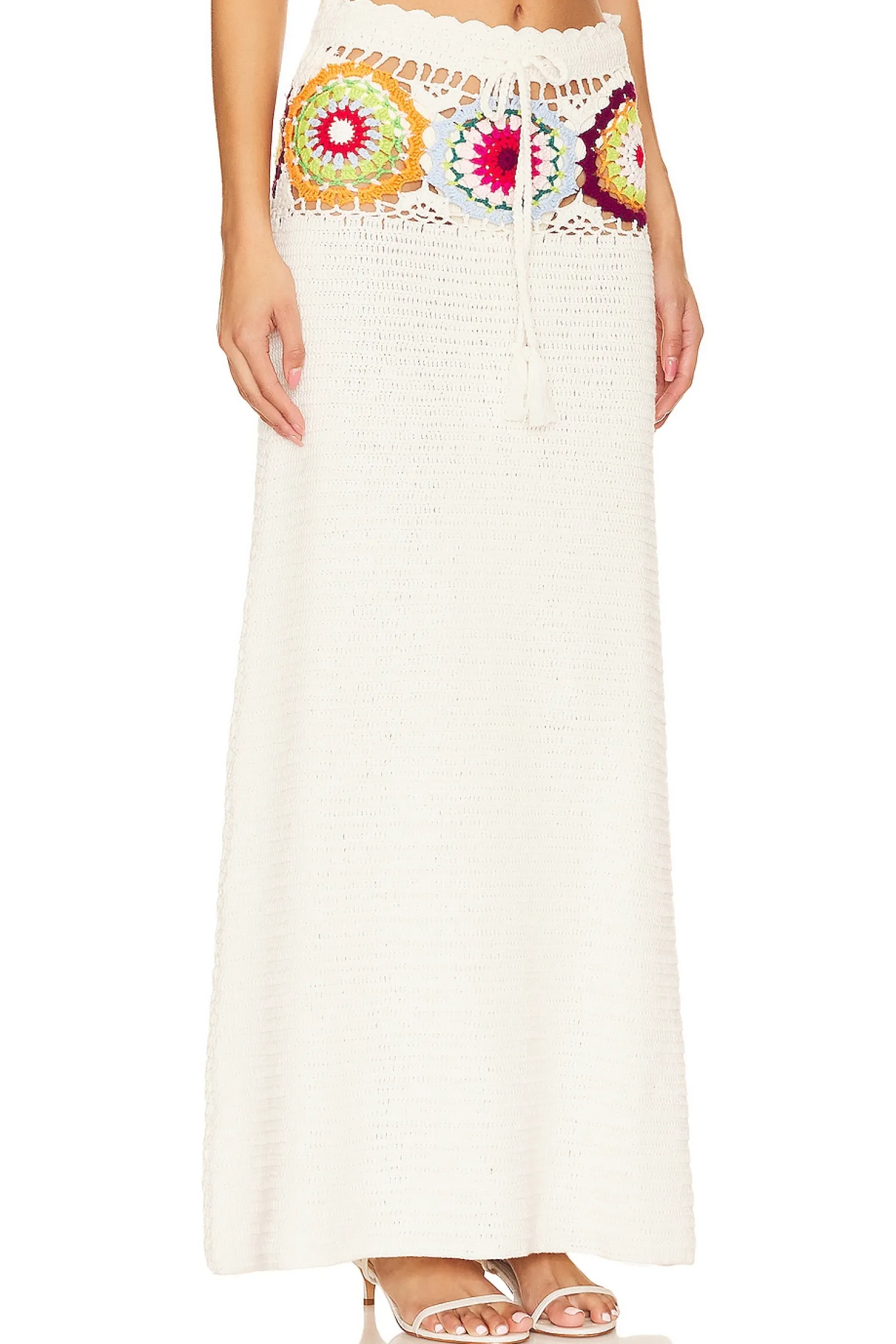 Women Lovers and Friends Matching Sets>Kestrel Crochet Maxi Skirt
