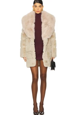 Women ELLIATT Jackets & Coats>Keystone Faux Fur Coat