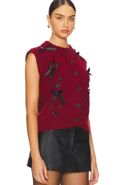 Women Damson Madder Jackets & Coats>Kimmy Knit Vest