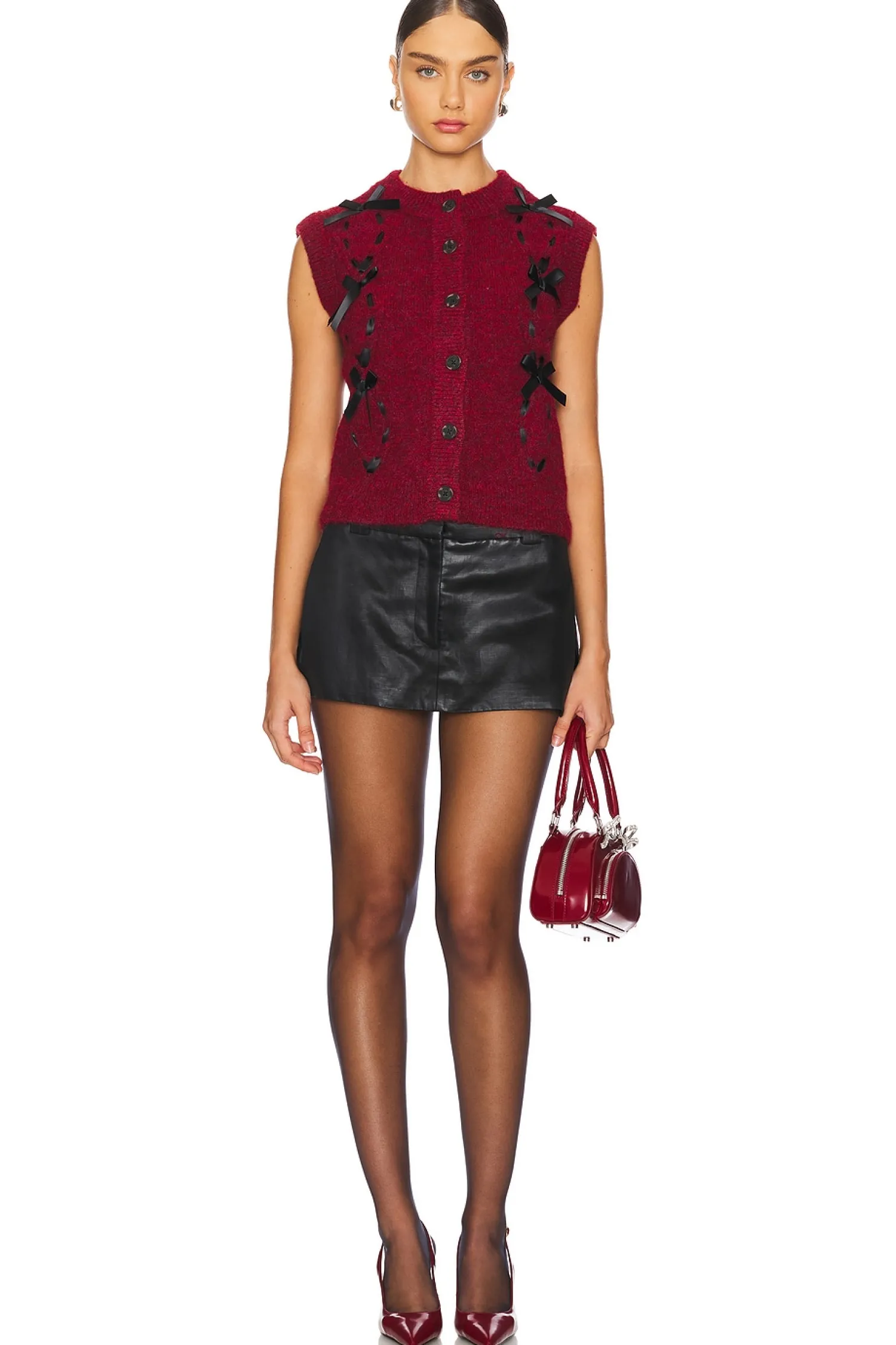 Women Damson Madder Jackets & Coats>Kimmy Knit Vest