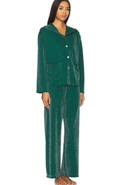 Women Sleeper Lingerie & Sleepwear>Kylie Lurex Hooded Set
