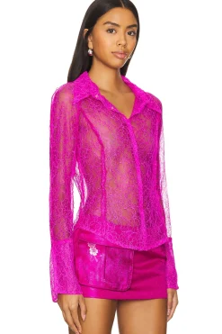 Women Kim Shui Matching Sets>Lace Blouse