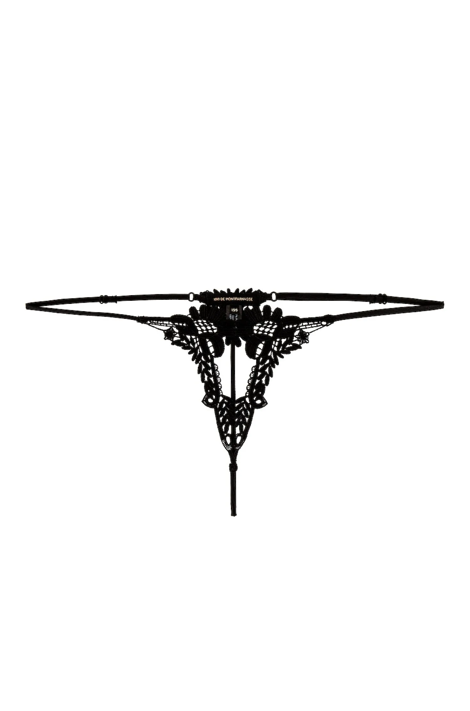 Women Kiki de Montparnasse Lingerie & Sleepwear>Lace Ouvert Thong