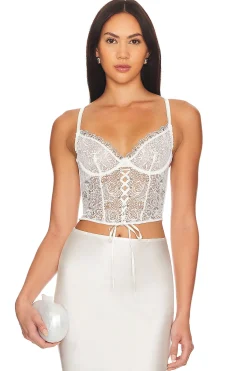 Women fleur du mal Lingerie & Sleepwear>Lace Up Bustier