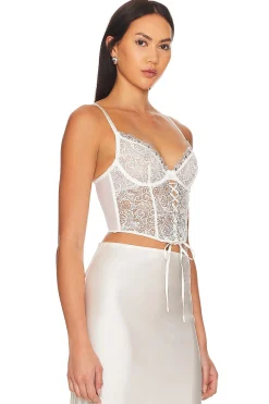 Women fleur du mal Lingerie & Sleepwear>Lace Up Bustier
