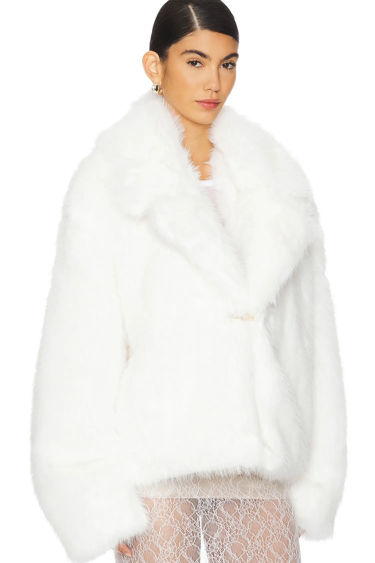 Women Aniye Records Jackets & Coats>Lana Faux Fur Jacket
