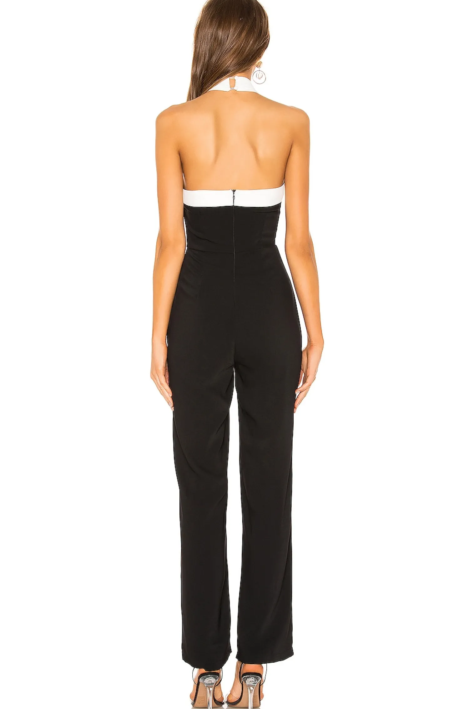 Women superdown Jumpsuits>Laurien Cross Front Jumpsuit
