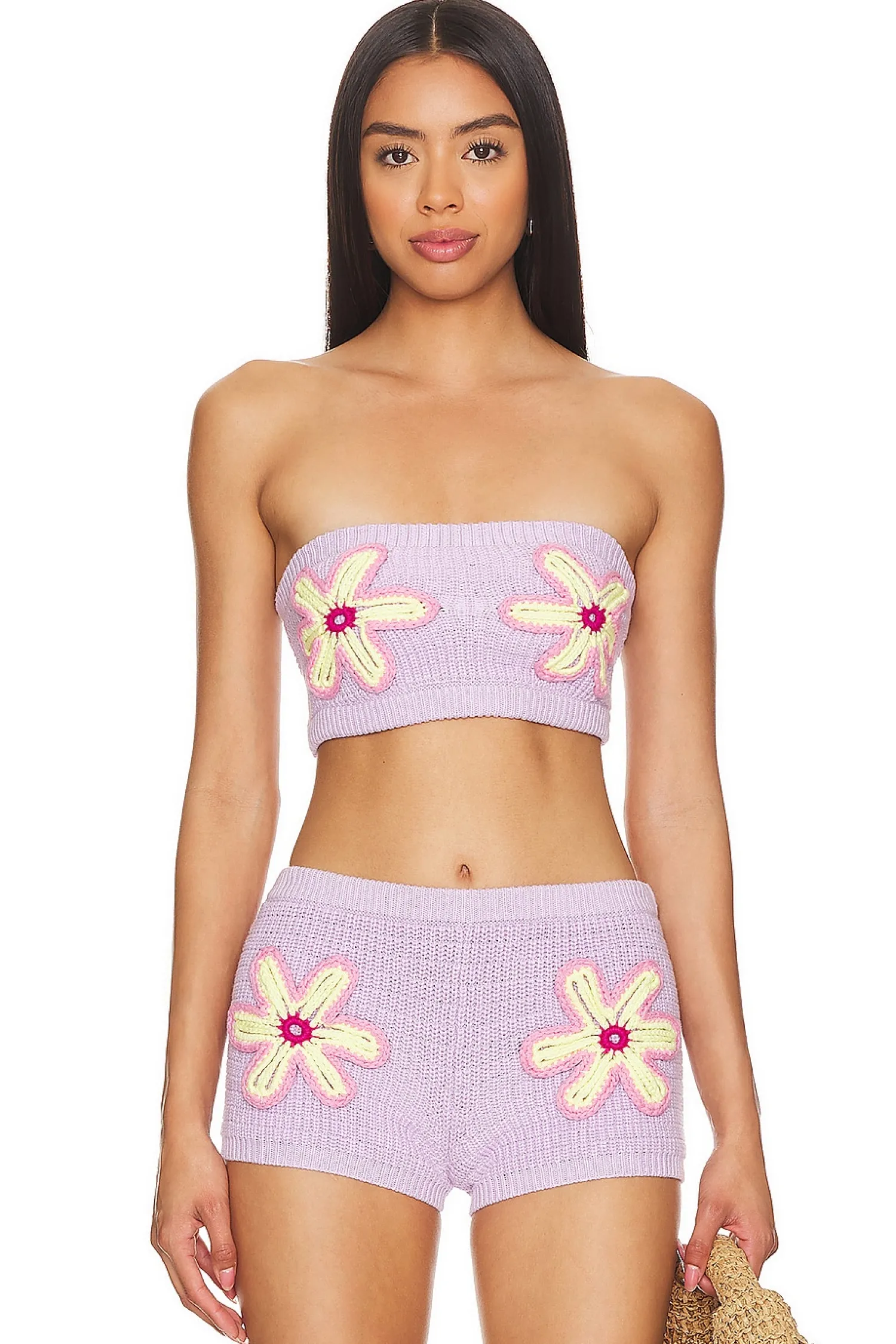 Women Lovers and Friends Matching Sets>Leah Starfish Top