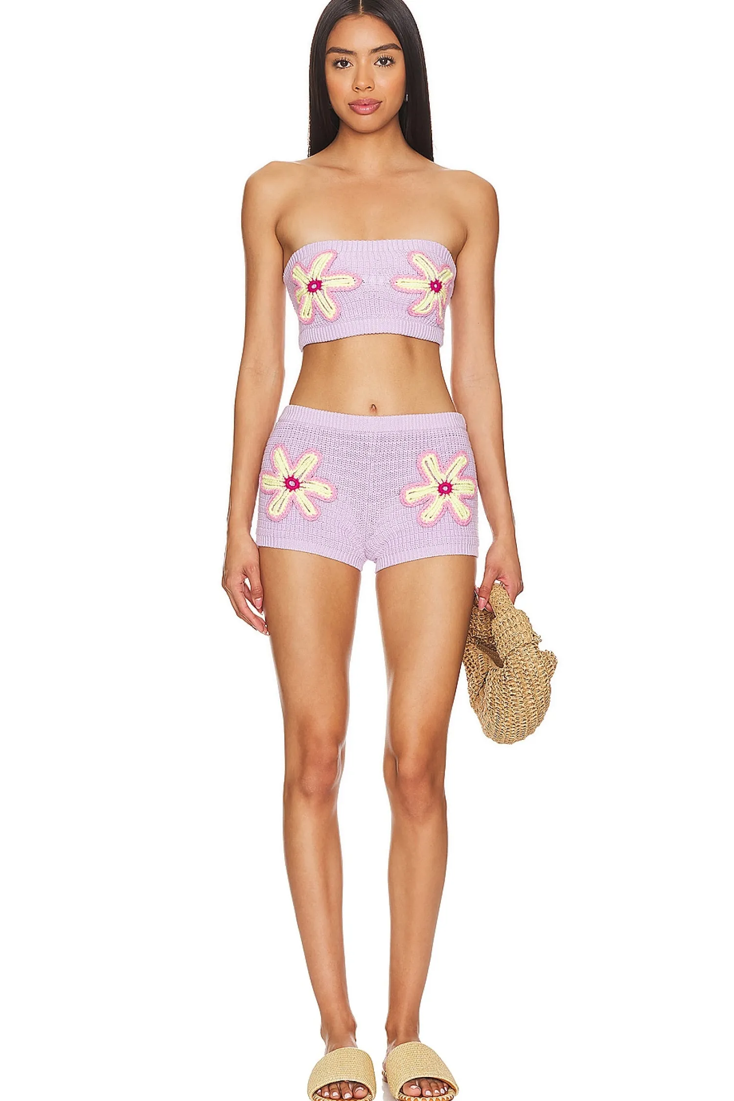Women Lovers and Friends Matching Sets>Leah Starfish Top