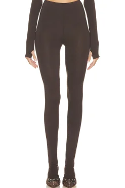 Women Norma Kamali Pants>Legging With Footie