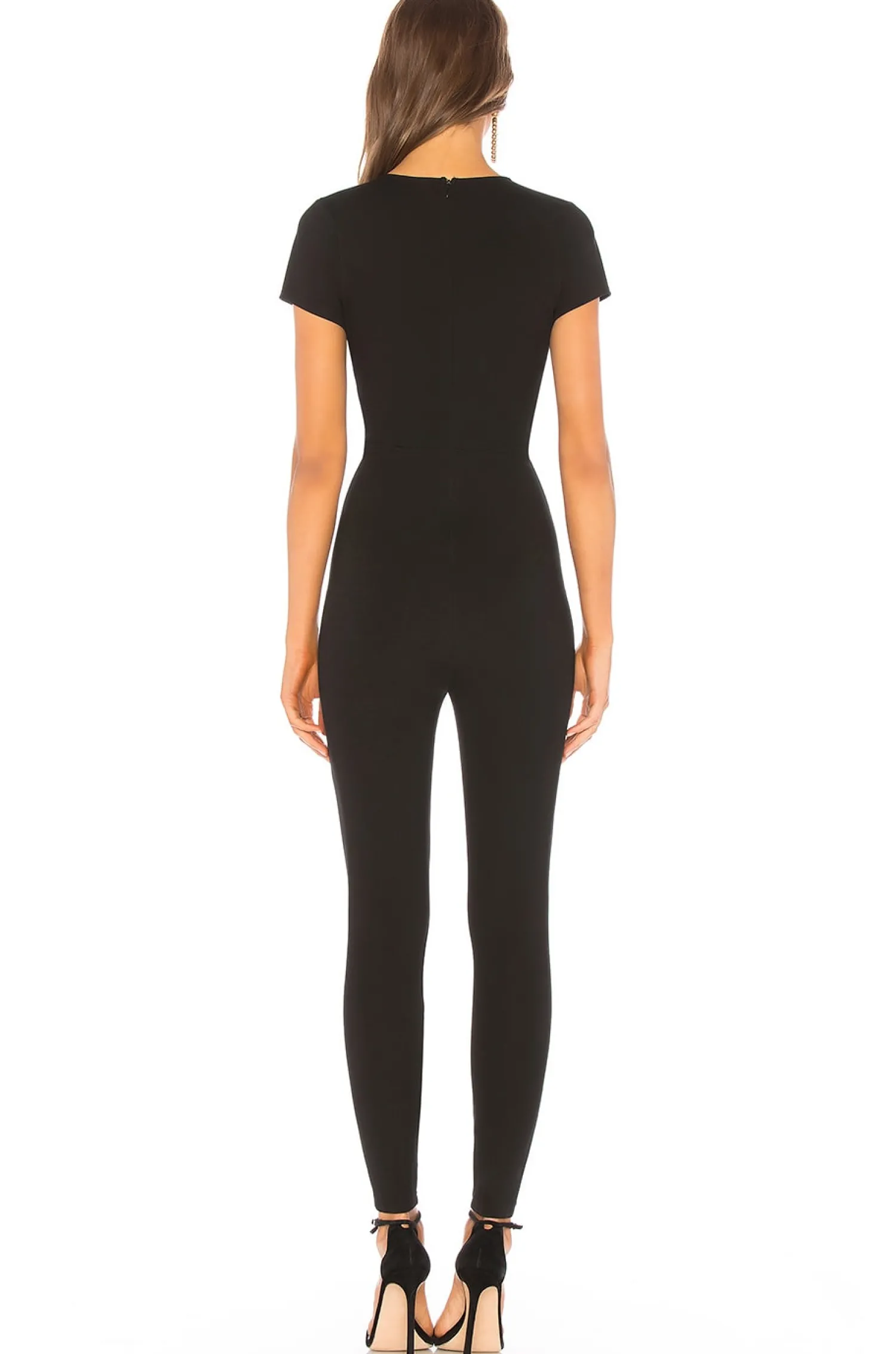 Women superdown Jumpsuits>Leona Deep V Catsuit