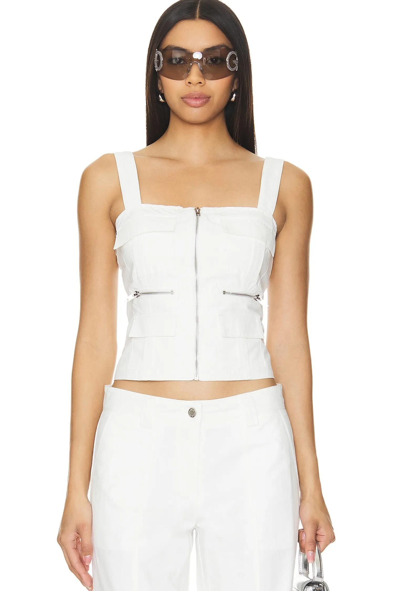 Women BY.DYLN Matching Sets>Levi Cargo Top