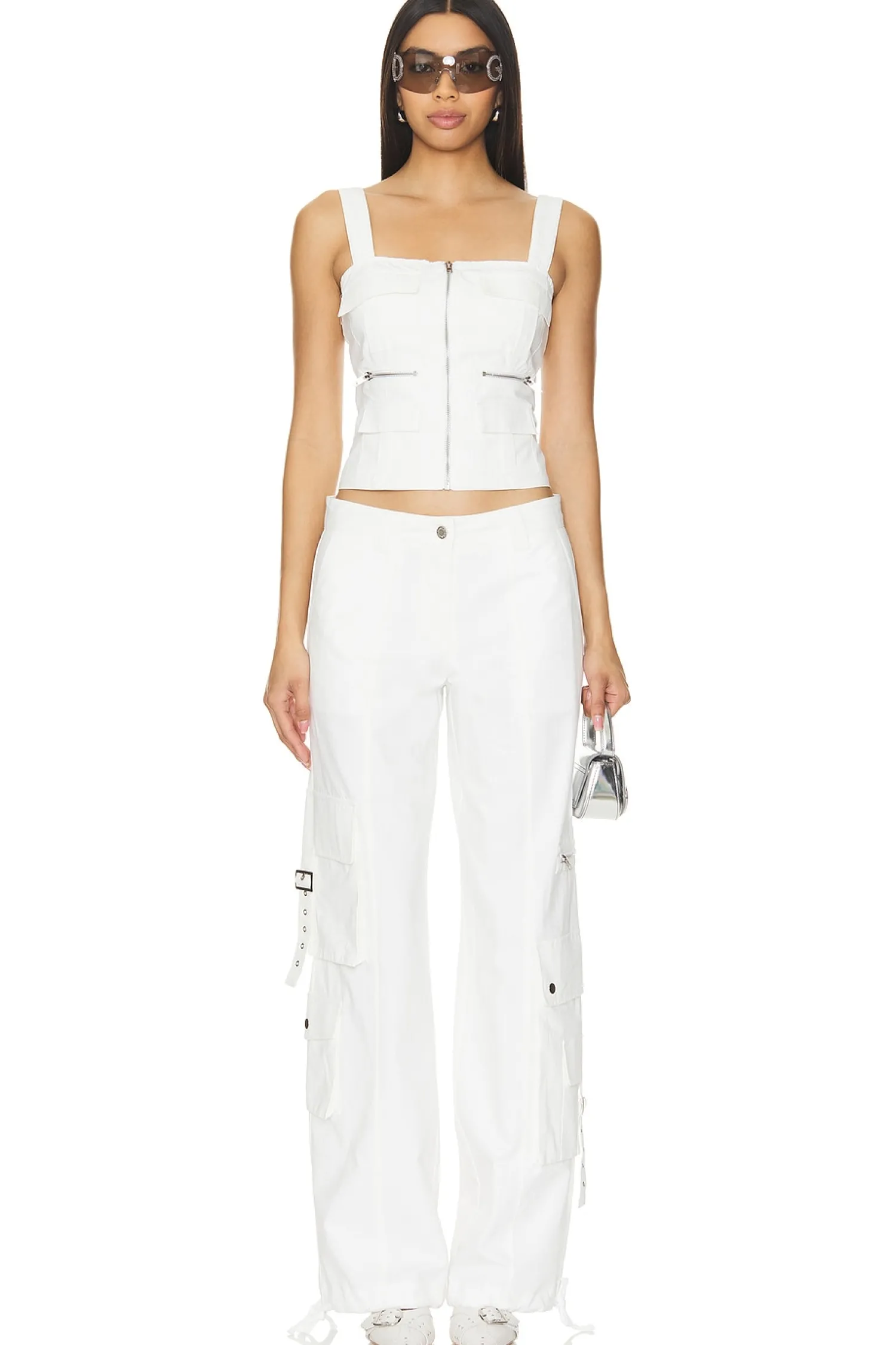 Women BY.DYLN Matching Sets>Levi Cargo Top
