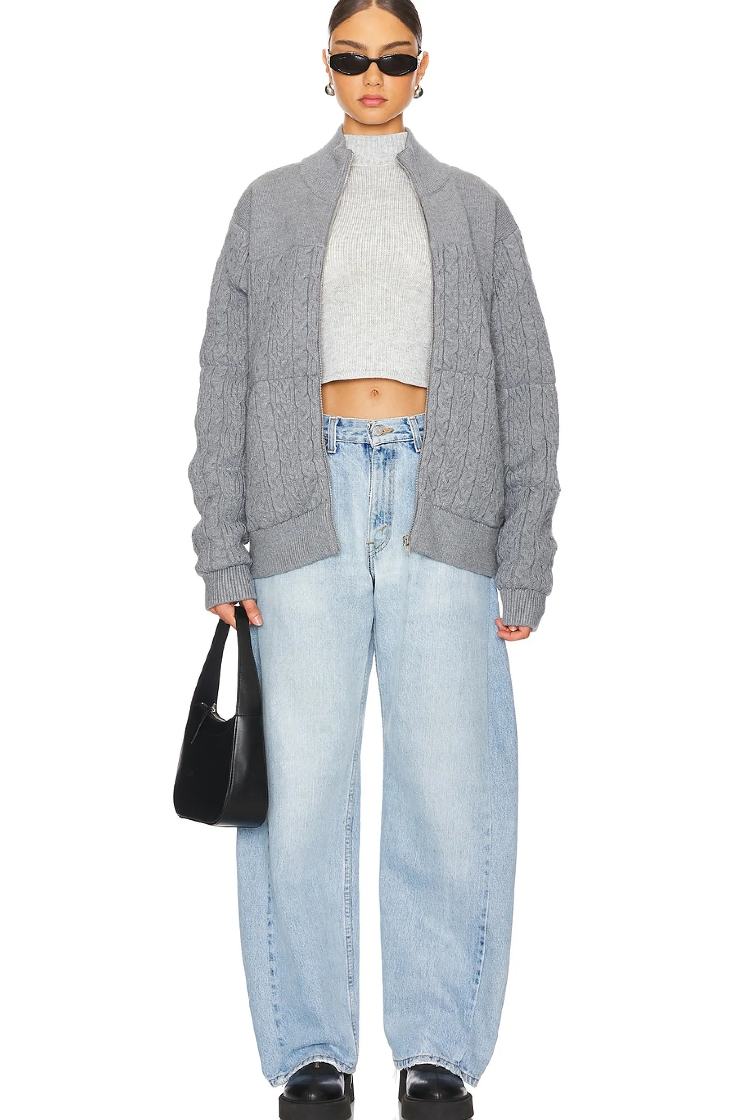 Women SER.O.YA Jackets & Coats>Levi Knit Puffer