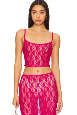 Women Lovers and Friends Matching Sets>Lia Sheer Tank Top