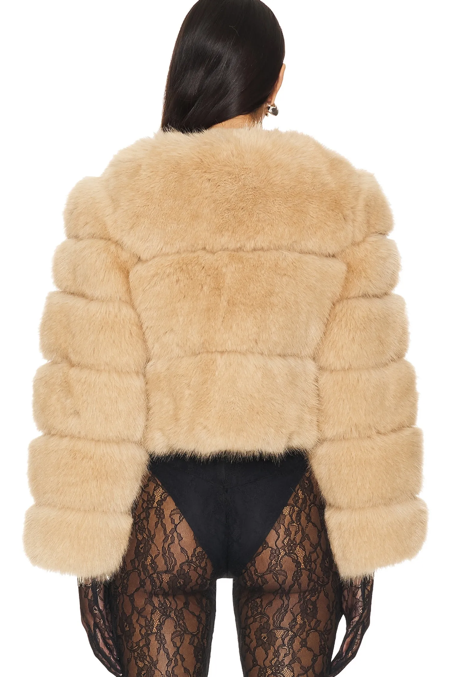 Women Line & Dot Jackets & Coats>Liana Faux Fur Jacket