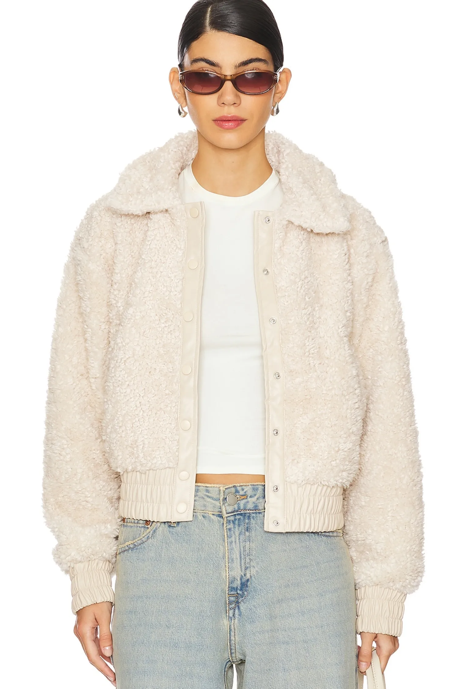 Women Sanctuary Jackets & Coats>Libby Sherpa Jacket