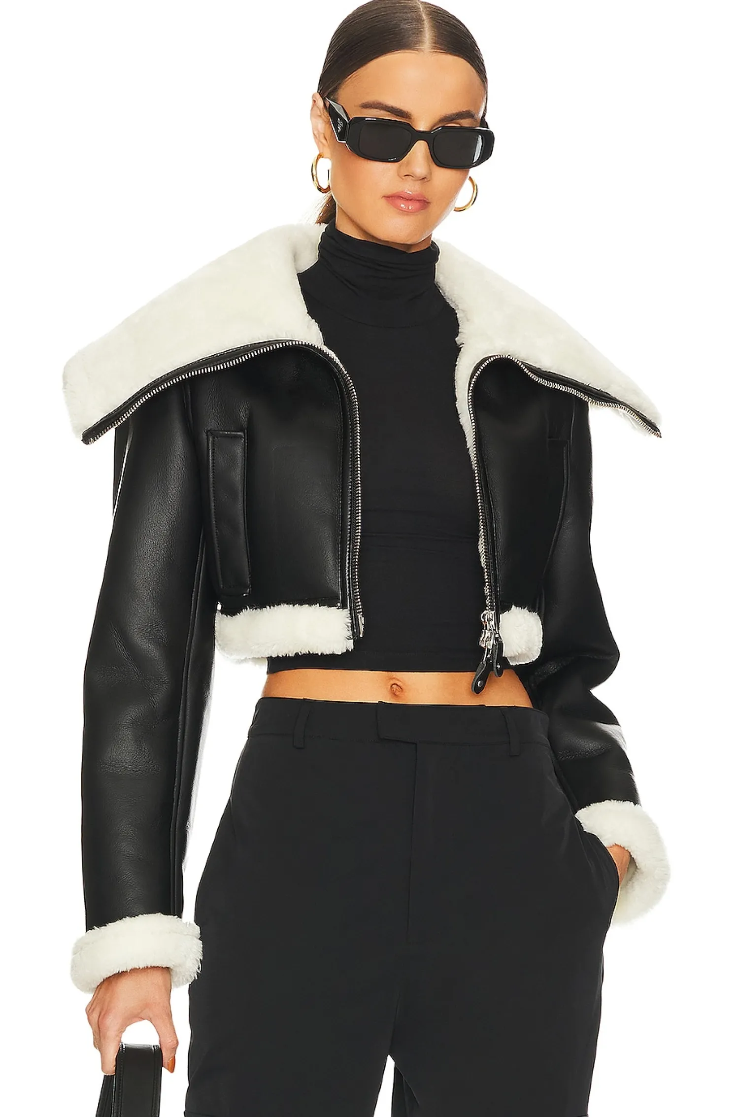 Women L'Academie Jackets & Coats>Lilianna Cropped Jacket