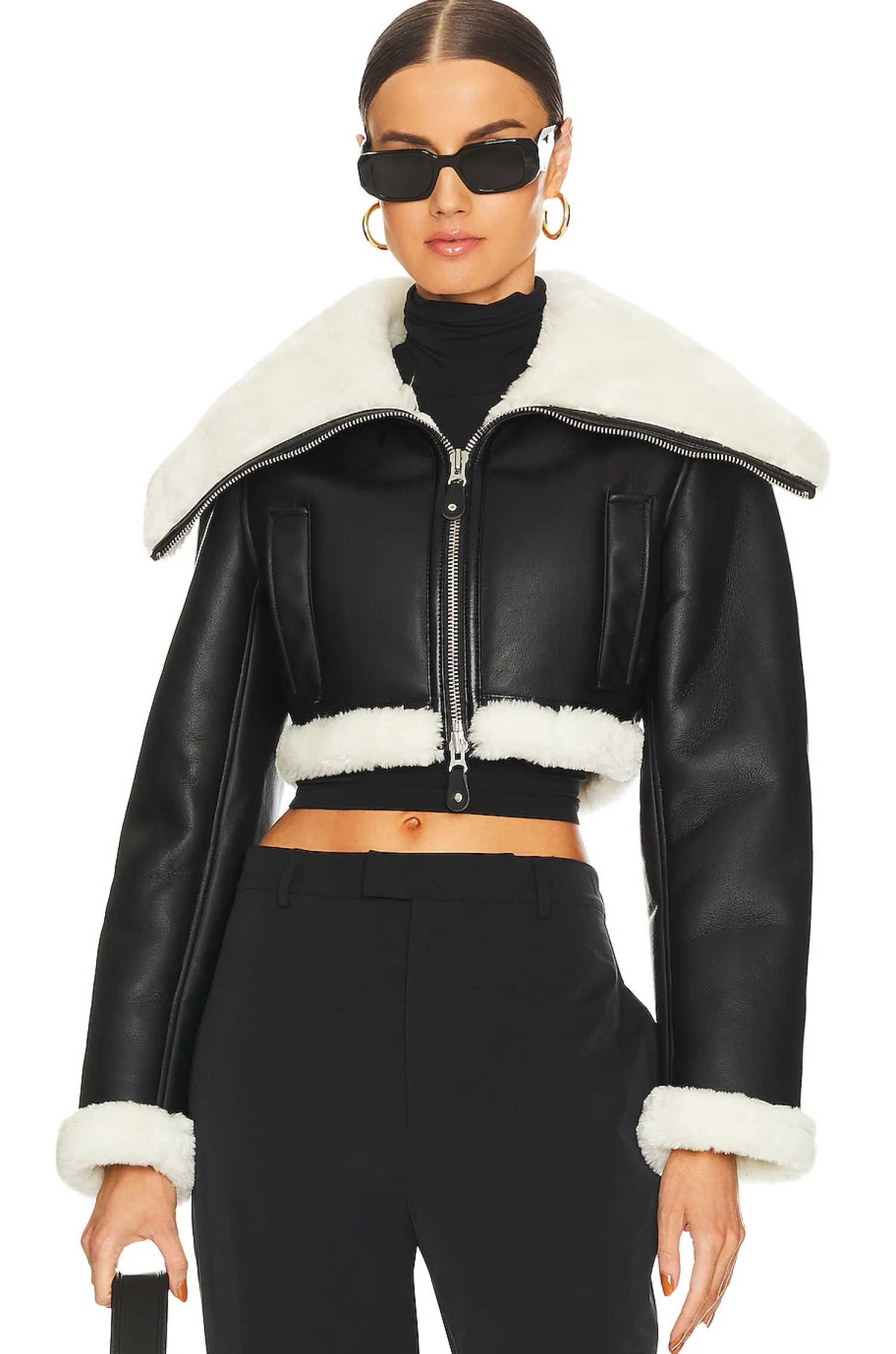 Women L'Academie Jackets & Coats>Lilianna Cropped Jacket