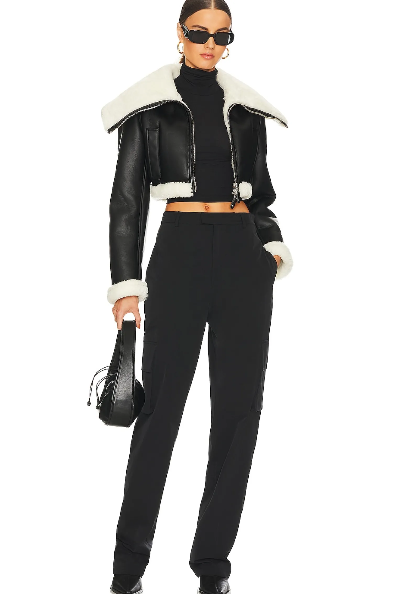 Women L'Academie Jackets & Coats>Lilianna Cropped Jacket
