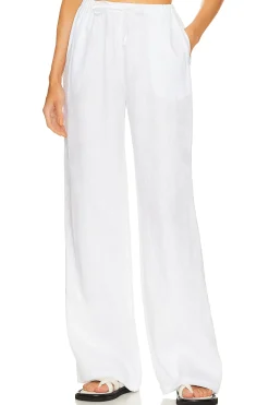 Women AEXAE Pants|Loungewear>Linen Drawstring Trouser