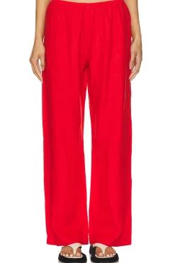 Women DONNI. Pants|Lingerie & Sleepwear>Linen Simple Pant