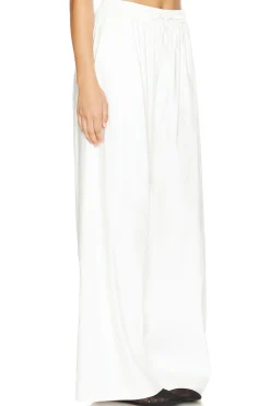 Women MONROW Pants>Linen Wide Leg Pant