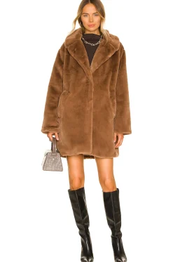Women LAMARQUE Jackets & Coats>Linnea Faux Fur Jacket