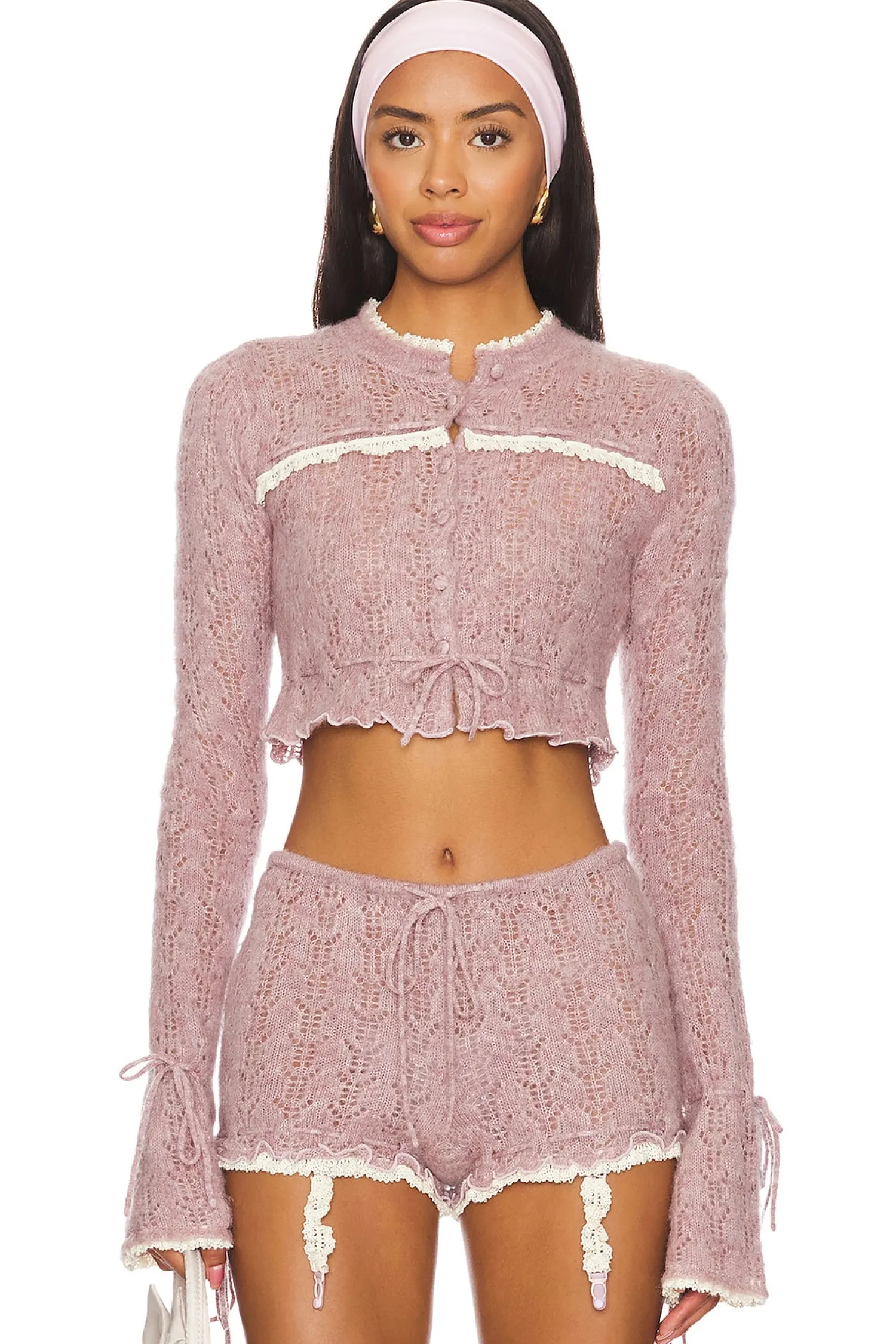 Women For Love & Lemons Matching Sets>Liona Cardigan