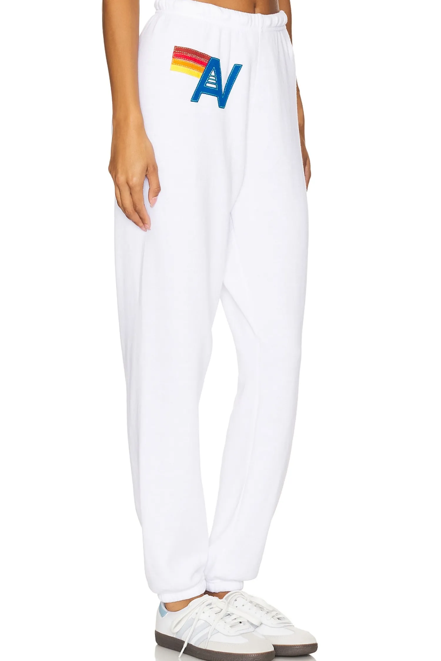 Women Aviator Nation Pants|Loungewear>Logo Sweatpant