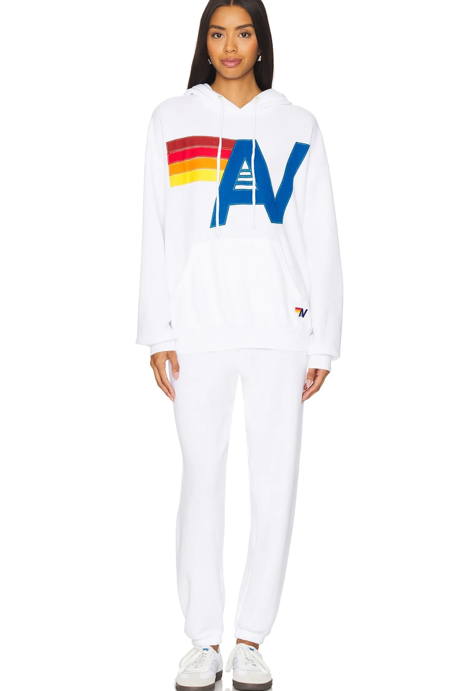 Women Aviator Nation Pants|Loungewear>Logo Sweatpant
