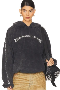 Women Diesel Loungewear>Logo Sweatshirt