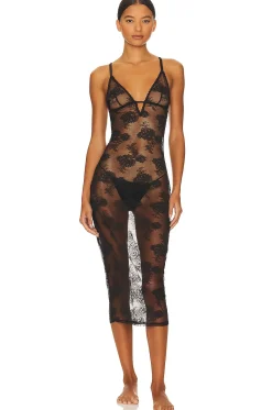 Women fleur du mal Lingerie & Sleepwear>Long Bouquet Slip