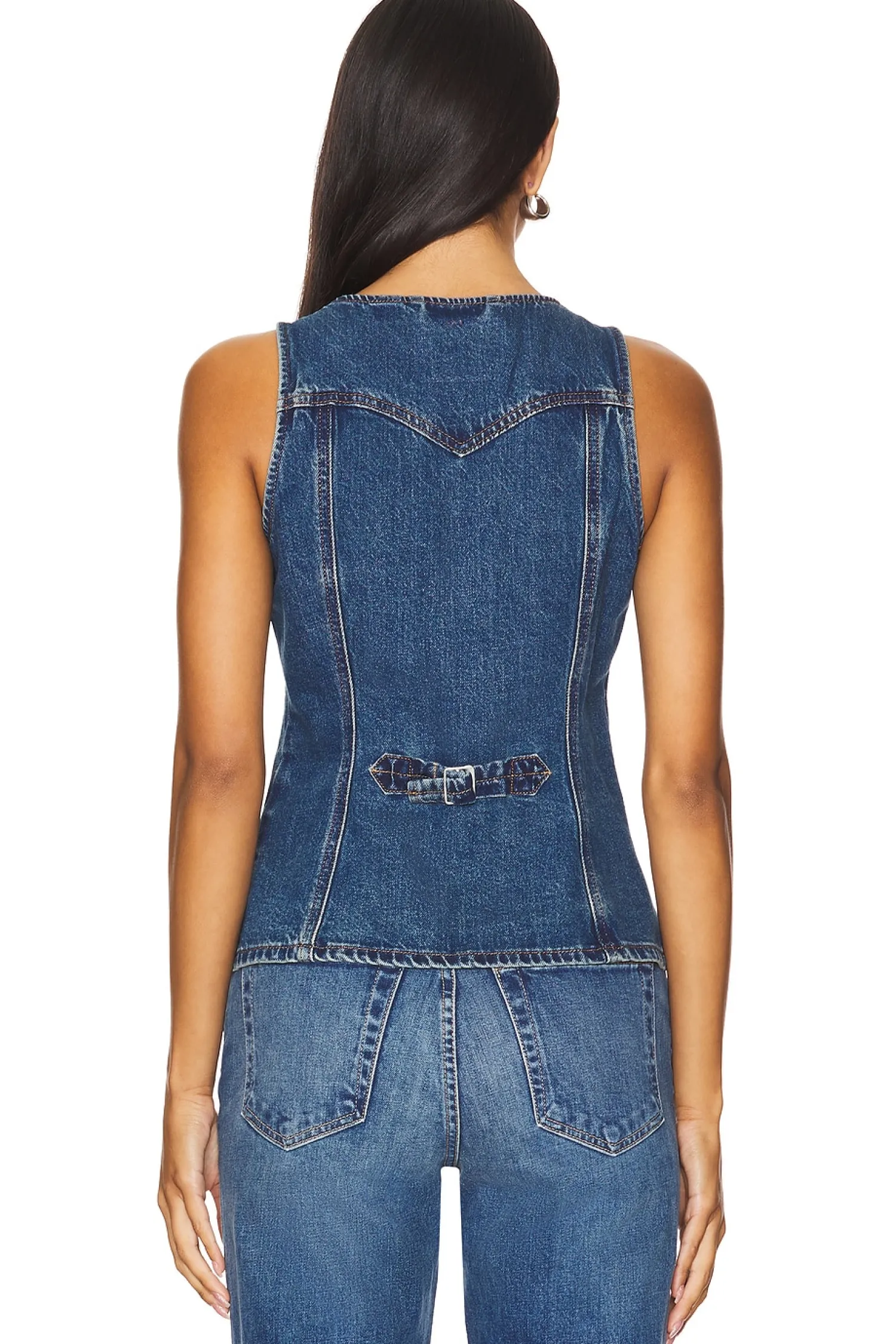 Women LEVI'S Jackets & Coats>Longline Denim Vest
